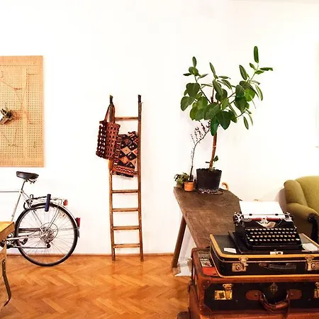 Kitchen Art Industrial Flat Apartment Budapest Exterior photo